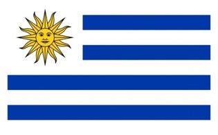 Flag Of Uruguay clip art Preview