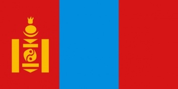 Flag Sign Signs Symbols Flags United Asia Mongolia Nations Member 