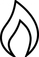 Flame clip art