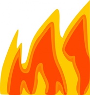 Objects - Flames clip art 