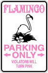 Flamingo Parking Only Preview