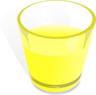 Objects - Flomar Glass Cup clip art 