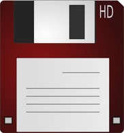 Technology - Floppy clip art 