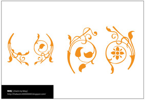 Floral Elements Vectors