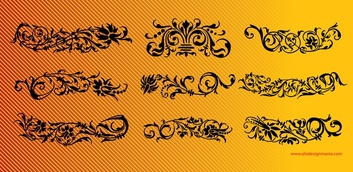 Nature - Floral Scrolls 