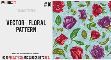 Floral Vector Pattern Preview