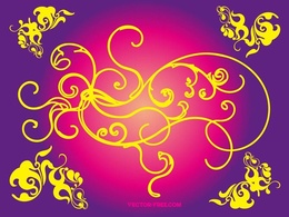 Ornaments - Floral Vector Swirls 