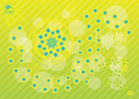 Backgrounds - Flower Background Vector 