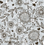 Flower Doodle Pattern