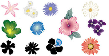 Nature - Flower free vectors 