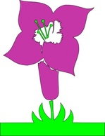 Flowers & Trees - Flower Plant clip art 