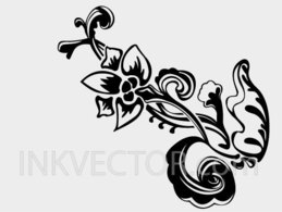 Flower Vector - Hand Drawn