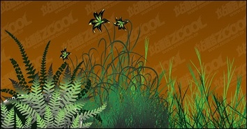 Flowers & Trees - Flowers vector material 