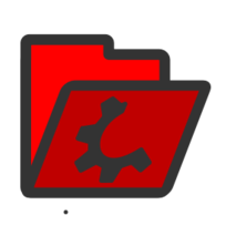 Icons - Folder Red Open 