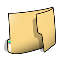 Objects - Folder (vertical) 