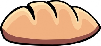 Food Bread Cartoon Free Breads Carbs Loaf Carbohydrate 