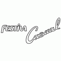 Auto - Ford Festiva and casual logo 