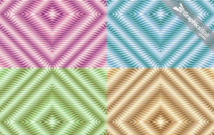 Patterns - Four Seamless Vector Pattern 