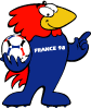 France 1998 Mascot Preview