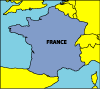 France Vector Map 