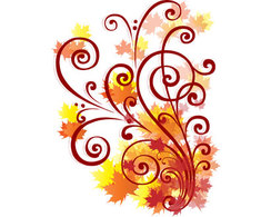 Nature - Free Autumn Swirl Vector 