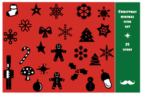 Free Christmas Icons Vector