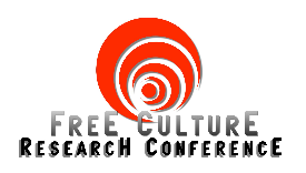 Free Culture Research Conference Logo