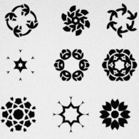 Free Decorative Vector Elements All In One Set 