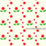 Backgrounds - Free Flower Pattern 