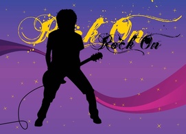 Free Guitarist Vector 