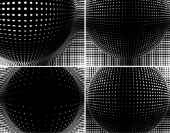 Elements - Free Halftone Vector Background 