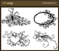 Free Hand Drawn Vector Ornaments