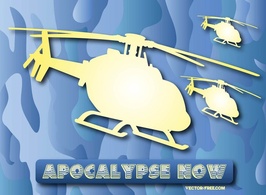 Military - Free Helicopters Vector 
