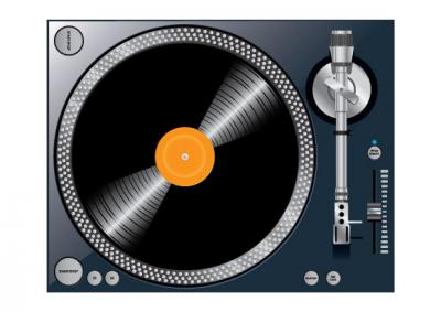 Music - Free High Quality Vector Turntable 