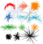Free Illustrator Burst Symbols 
