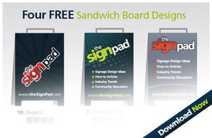 Icons - Free Sandwich Board Design Vectors 