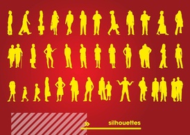 Free Silhouettes Vectors