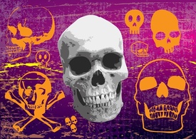 Elements - Free Skulls Vector 