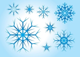 Elements - Free Snowflake Vectors 