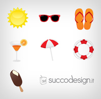 Icons - Free Summer Icon Vector Set 