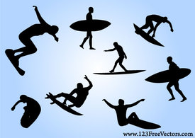 Human - Free Surf Vectors 