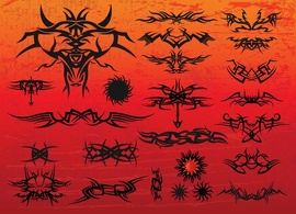 Abstract - Free Tribal Tattoo 