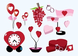 Elements - Free Valentine Vector 