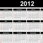 Free Vector Calendar Preview