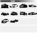 Free Vector Cars Set 