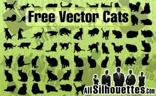 Free Vector Cats Preview