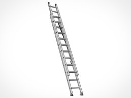 Miscellaneous - Free Vector Extending Ladder Illustration 