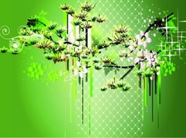 Flowers & Trees - Free Vector Flowers 