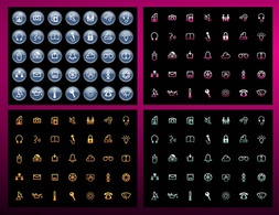 Free Vector Icons Packs Preview