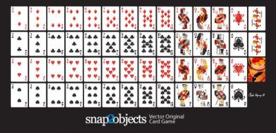 Objects - Free Vector Playing Cards Deck 